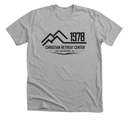 CRC Apparel, a Athletic Heather Premium Unisex Tee
