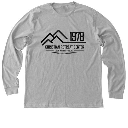 CRC Apparel, a Athletic Heather Premium Long Sleeve Tee