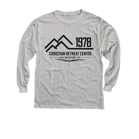CRC Apparel, a Sport Grey Youth Long Sleeve Tee