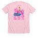 Megan Moroney Cloud 9 Tour 2026 Pink T Shirt, a Heather Pink Premium Unisex Tee (back-view)
