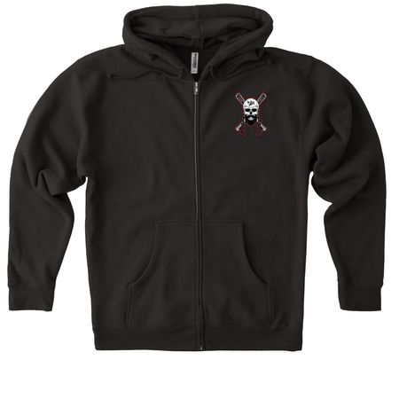 SBA Supporter, a Black Heavyweight Zip Up Hoodie