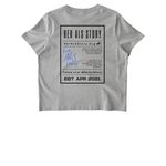 HAS26, a Cool Heather Grey Stanley/Stella Women?s Stella Muser Tee (back-view)