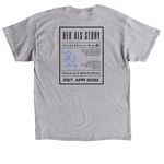 HAS26, a Sport Grey Classic Unisex Tee (back-view)