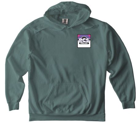 PCS Season 4, a Blue Spruce Comfort Colors Pullover Hoodie