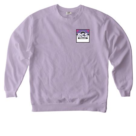 PCS Season 4, a Orchid Comfort Colors Crewneck Sweatshirt