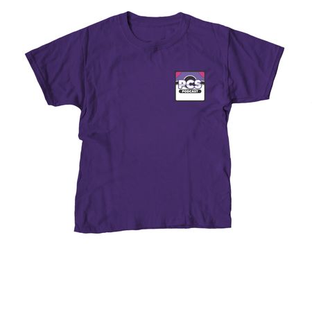 PCS Season 4, a Purple Youth Unisex Tee