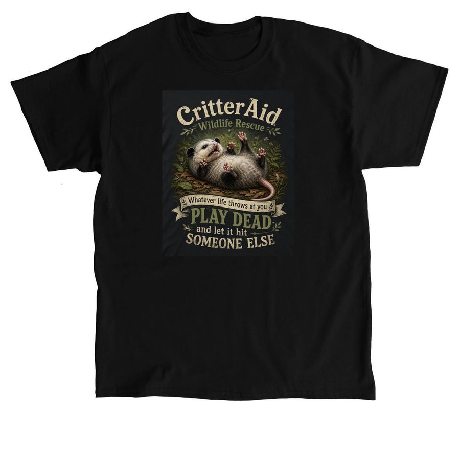 Opossums, a Black Classic Unisex Tee