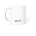 Blessing Life Mugs, a White Coffee Mug (back-view)
