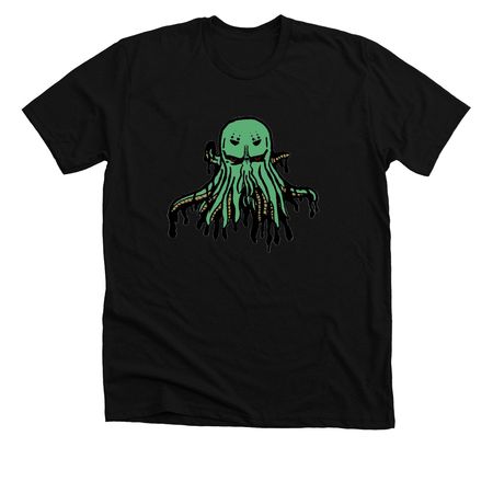 RottenPop: Cthulhu Abyss&nbsp;, a Solid Black Blend Premium Unisex Tee