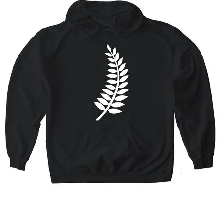 PE Life Renewal Leaf Collection, a Black Gildan Softstyle Pullover Hoodie