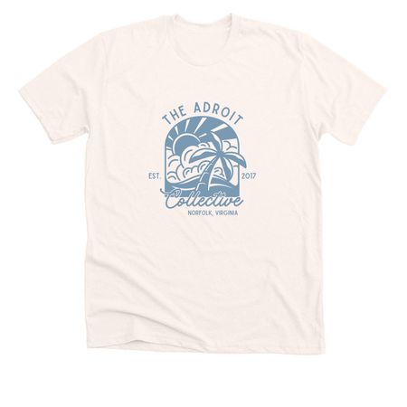 Beachy Keen, a Heather Natural Premium Unisex Tee