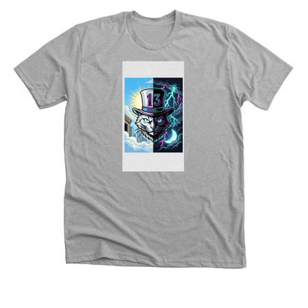 THE MOOD, a Athletic Heather Premium Unisex Tee