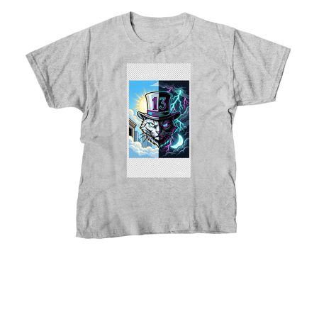 THE MOOD, a Sport Grey Youth Unisex Tee