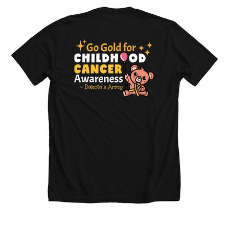 Go Gold, a Solid Black Blend Premium Unisex Tee