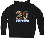 Kat-On, a Black Nike Club Fleece Pullover Hoodie (back-view)