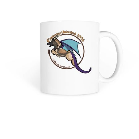Conference Unleashed 2026 Mug, a White Coffee Mug
