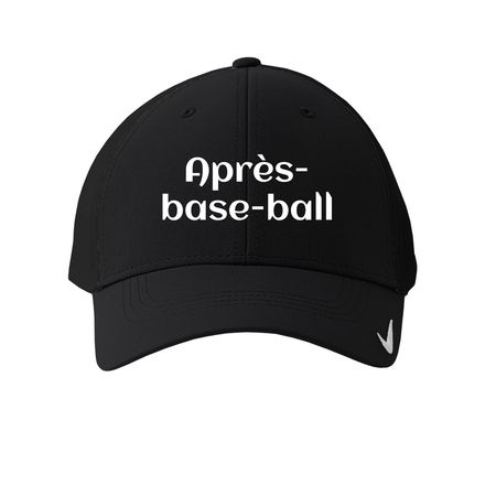Baseball headgear, a Black Printed Nike Dri-FIT Legacy Performance Cap