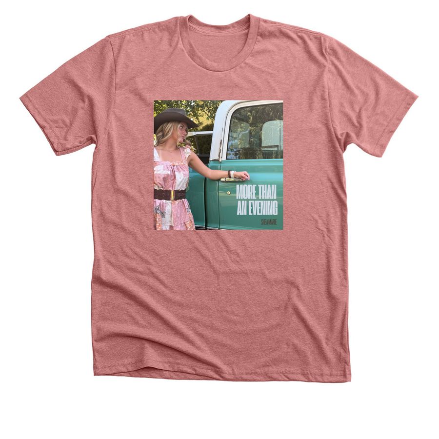 MTAE Merch, a Heather Mauve Premium Unisex Tee