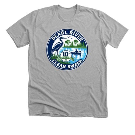 Special 10th Anniversary Clean Sweep T-shirts, a Athletic Heather Premium Unisex Tee