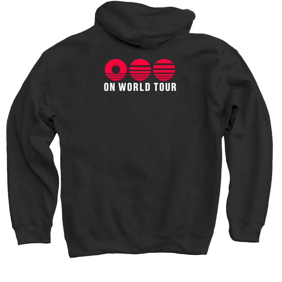 Bts Arirang Tour Merch Shop, a Black Pullover Hoodie