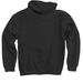Dare to Be Rare, a Black Pullover Hoodie (back-view)