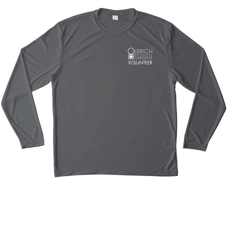 Volunteer Athletic Long Sleeve, a Iron Grey Unisex Performance Long Sleeve Tee