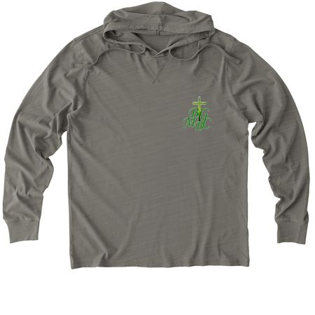We Are Best Grove ?Merch?, a Driftwood Grey Allmade Organic Cotton Mineral Dye Hoodie Tee