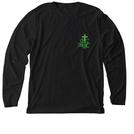 We Are Best Grove ?Merch?, a Solid Black Blend Premium Long Sleeve Tee