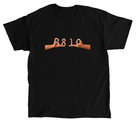 Hand Shirt, a Black Classic Unisex Tee
