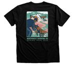 NWWK9 Spring Trial 2026, a Black Heather Premium Unisex Tee (back-view)