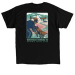 NWWK9 Spring Trial 2026, a Black Classic Unisex Tee (back-view)