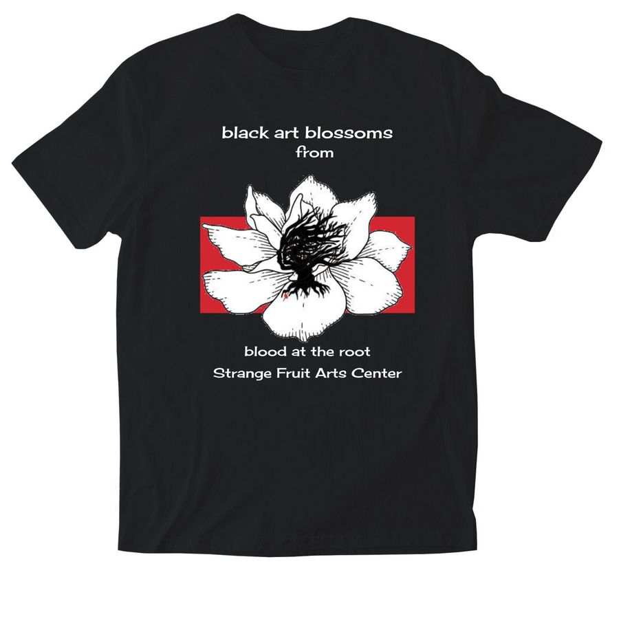 Empowering Black Artists & Community&nbsp;, a Black Softstyle Cotton Tee