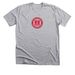 Complete Round Logo, a Athletic Heather Premium Unisex Tee