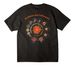 Sunflower Star Life Cycle, a Black Unisex Heavyweight Tee (back-view)