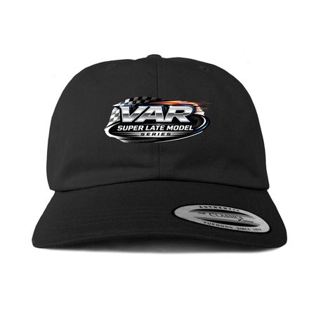 VAR Super Late Model Series Headwear, a Black Printed Classic Baseball Cap