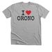 I Love Orono, a Athletic Heather Premium Unisex Tee