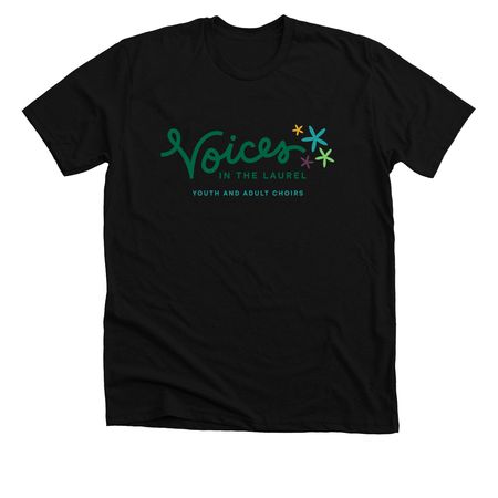 New Logo, a Solid Black Blend Premium Unisex Tee