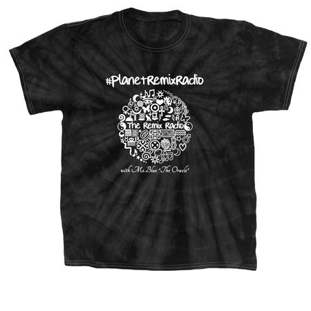 My Frequency Is Expanding!, a Black Classic Tie Dye Tee