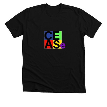 CEASe of Scott County, a Solid Black Blend Premium Unisex Tee