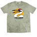 I GIVE A WHOOP TIE DYE, a Fern Comfort Colors Colorblast Tee