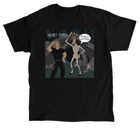 A Silly Encounter, a Black Classic Unisex Tee