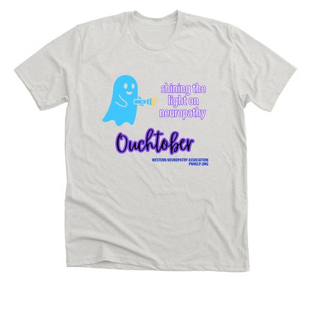 Ouchtober 2026, a Heather Cement Premium Unisex Tee
