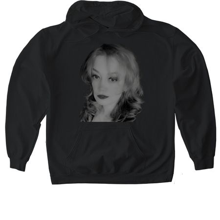 Serendipitous_sign&nbsp;, a Black Gildan Softstyle Pullover Hoodie