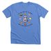 Just here for the snacks!, a Heather Columbia Blue Premium Unisex Tee