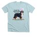Found My Easter Bunny (and It Barks), a Heather Ice Blue Premium Unisex Tee