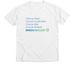 Choose Nuclear, a Solid White Blend Premium V-Neck Tee