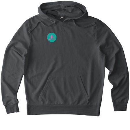 2025 POKER RUN&nbsp;, a Terrain Grey Allmade Organic French Terry Pullover Hoodie