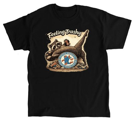 CMWR Feeling Trashy, a Black Classic Unisex Tee