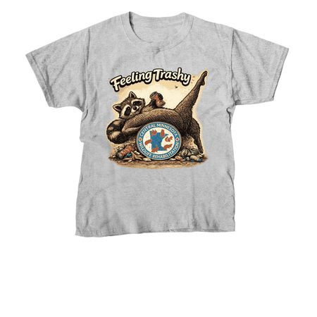CMWR Feeling Trashy, a Sport Grey Youth Unisex Tee