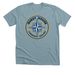 Quest House Gear!, a Heather Blue Lagoon Premium Unisex Tee
